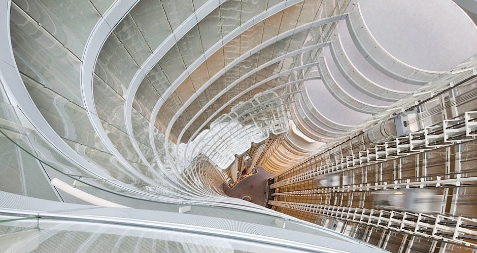 Interior atrium detail, 1 Bligh Street