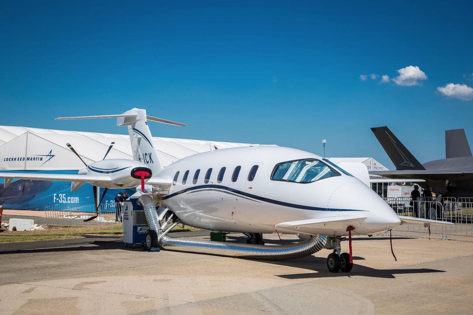 The highly efficient turboprop Piaggio P180