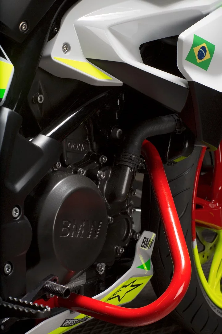 BMW Concept Stunt G 310: crash bars