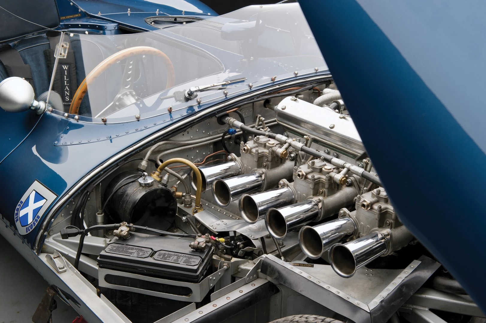 This 1955 Jaguar D-Type from the Laidlaw Competition Car Collection was estimated to sell for between £5,500,000 and £6,500,000 at RM - Sotheby's London 2013 auction but did not meet reserve