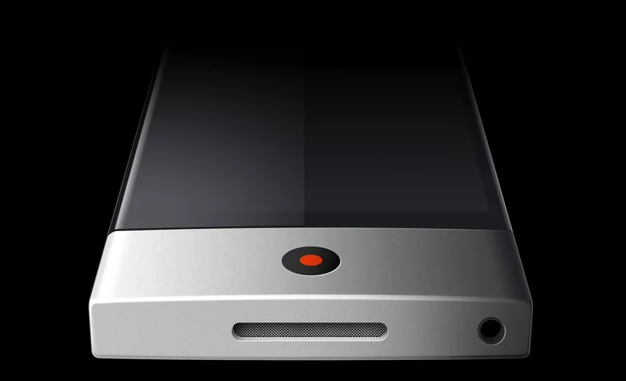 The HTC 1 sports a simple home button on the front of the device but the designer sees no reason why functions like optical tracking couldn't be added in