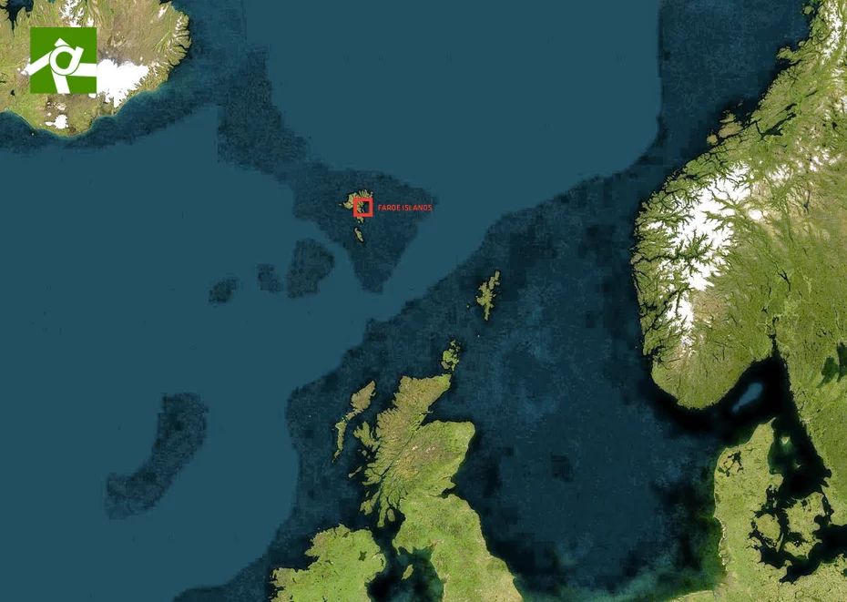 The location of the Faroe Islands (Image: BIG)