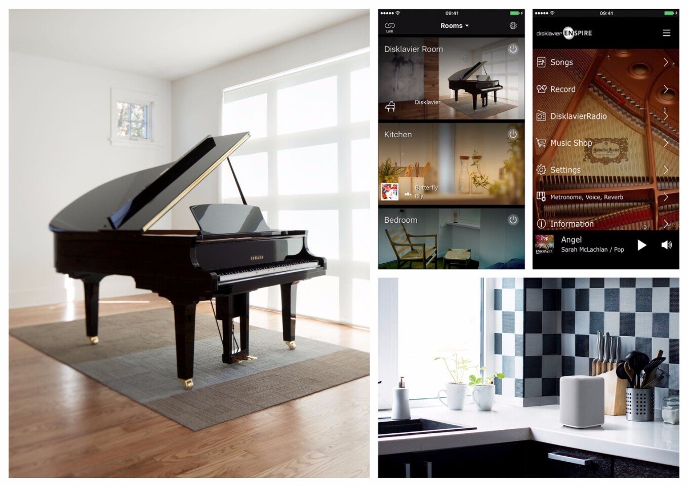Yamaha has made its new Disklavier Enspire reproducing piano MusicCast-enabled