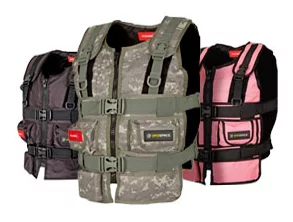 The 3rd Space FPS Gaming Vest uses pneumatic air pockets to simulate physical blows when gaming