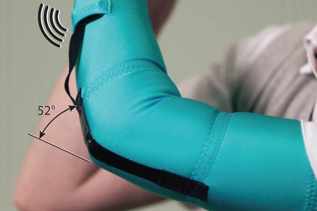 The first prototype is used to analyze a golfer's swing