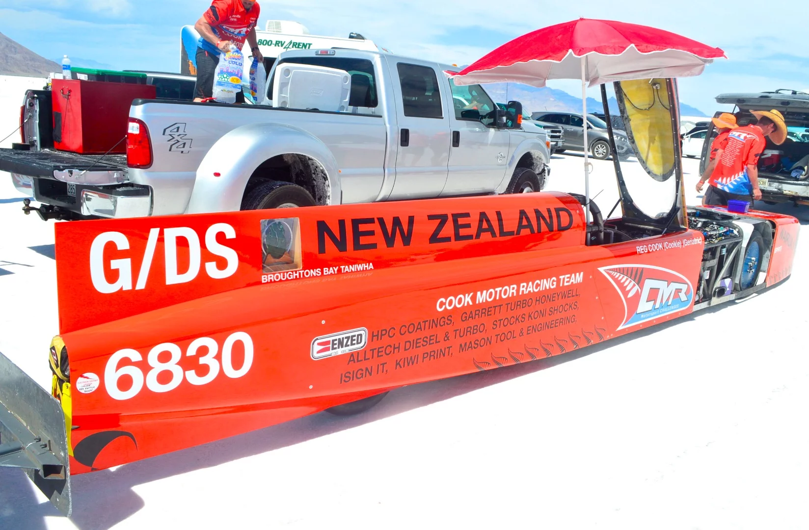 Cook Motor Racing's diesel streamliner