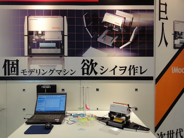 Unlike typical 3D printers, iModela carves rather than builds its models