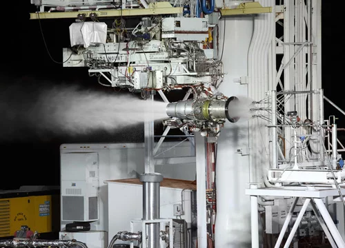 HF120 powering through a water ingestion test