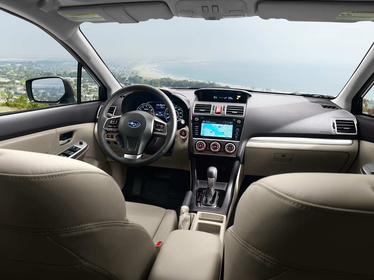 Inside, a new 6.2-inch touchscreen is standard on even the base Impreza