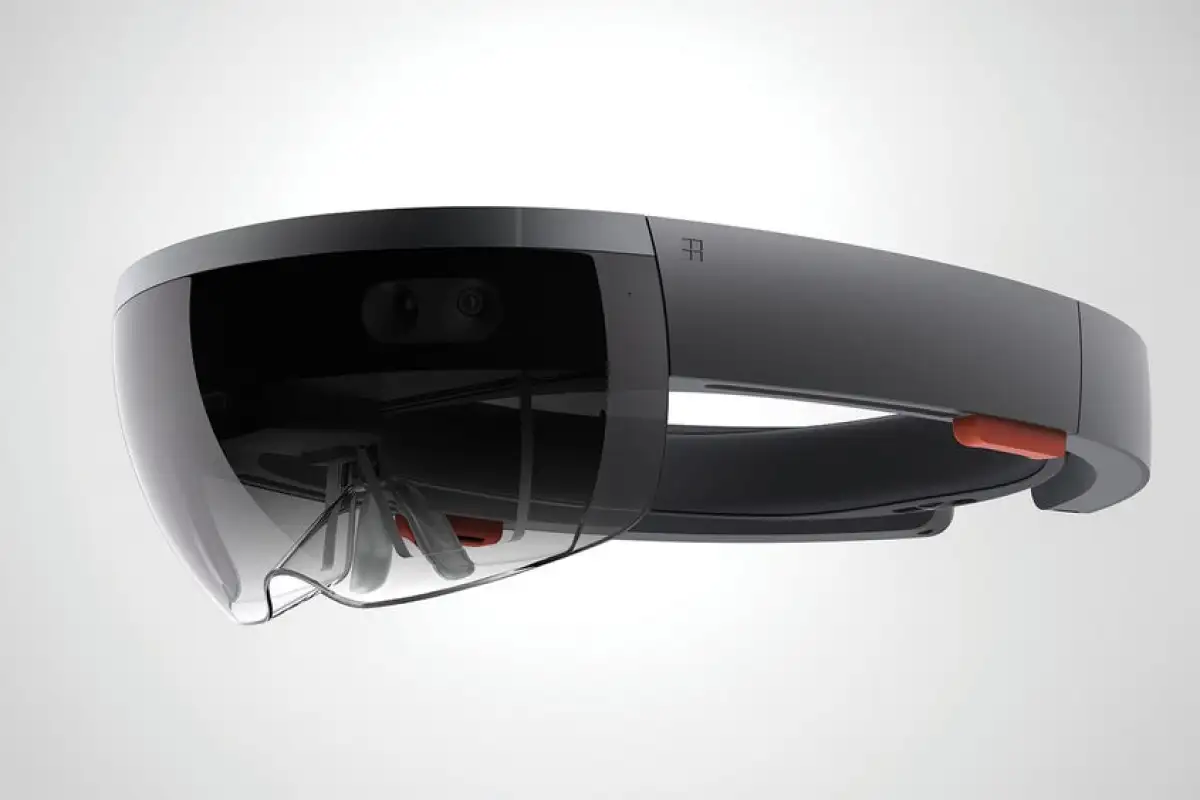 The HoloLens headset is still only available to developers, in the UK