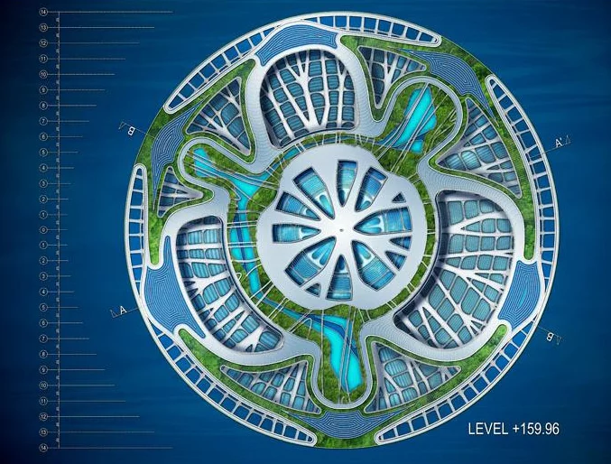 The Lilypad floating city concept
