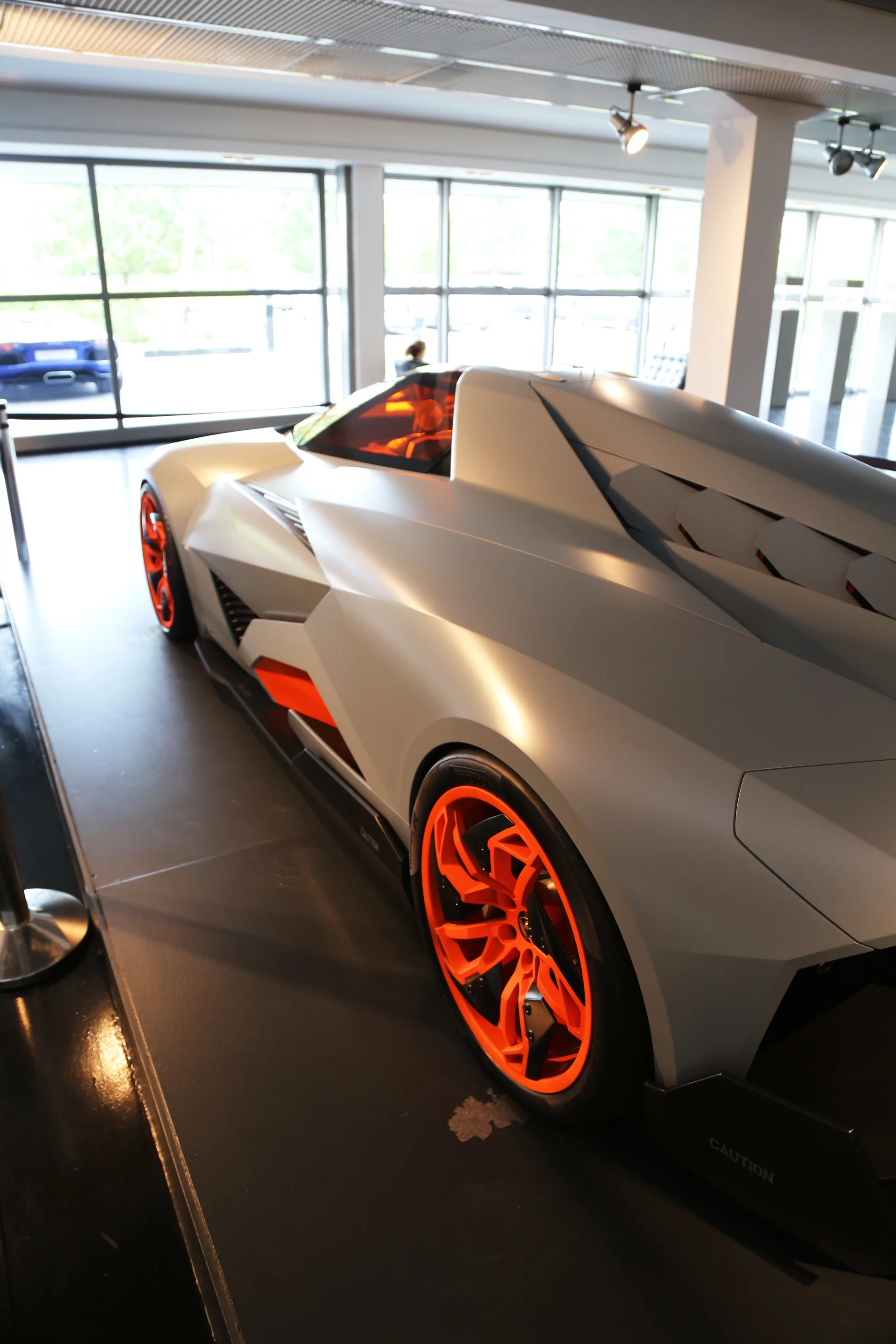The Egoista concept was designed as an extreme exercise to celebrate Lamborghin's 50th Anniversary last year (Photo: Angus MacKenzie/Gizmag.com)