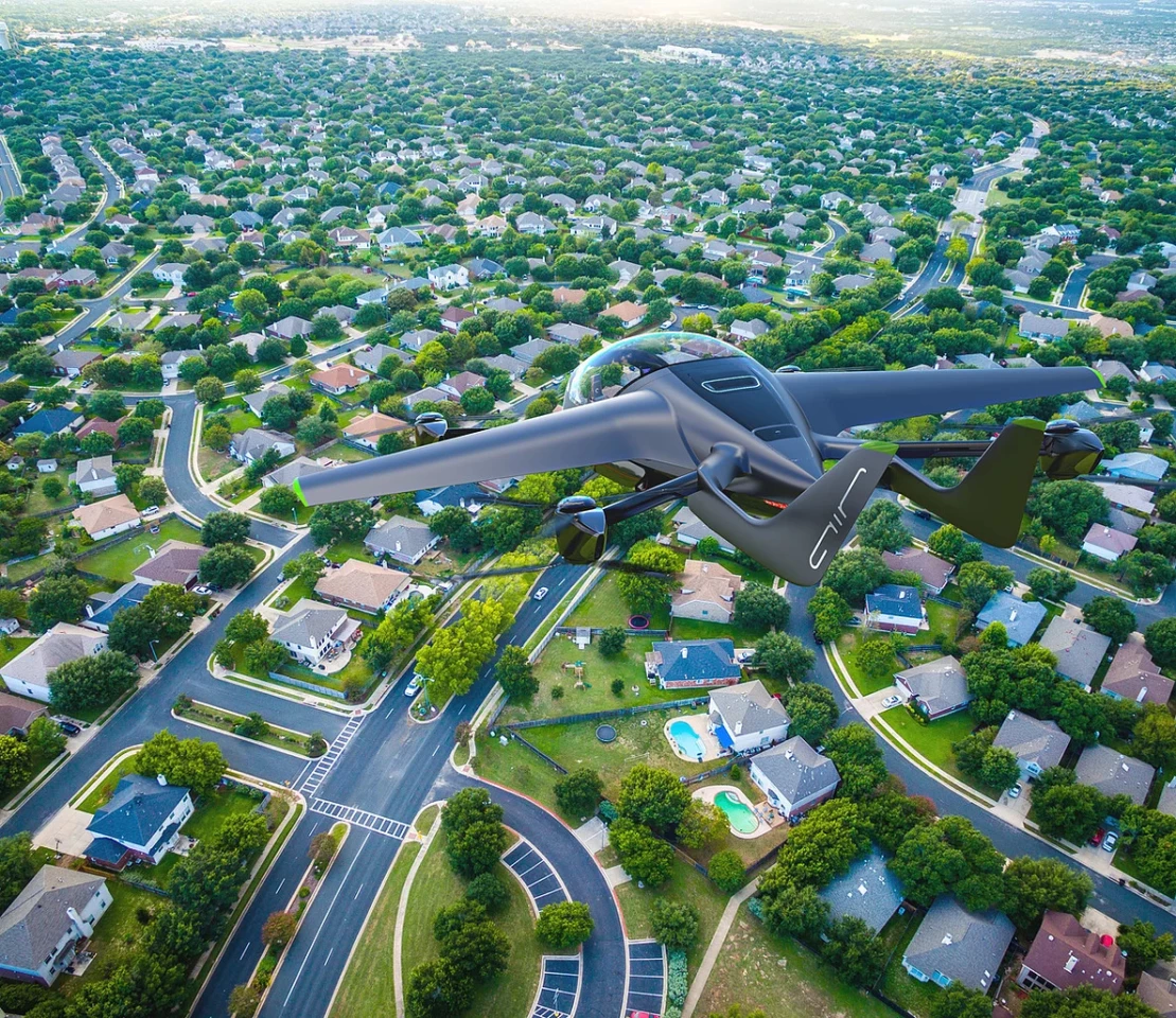 Impressive range and cruise speed figures for a multicopter design