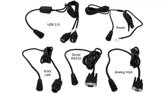 The Stealth cables and adaptors