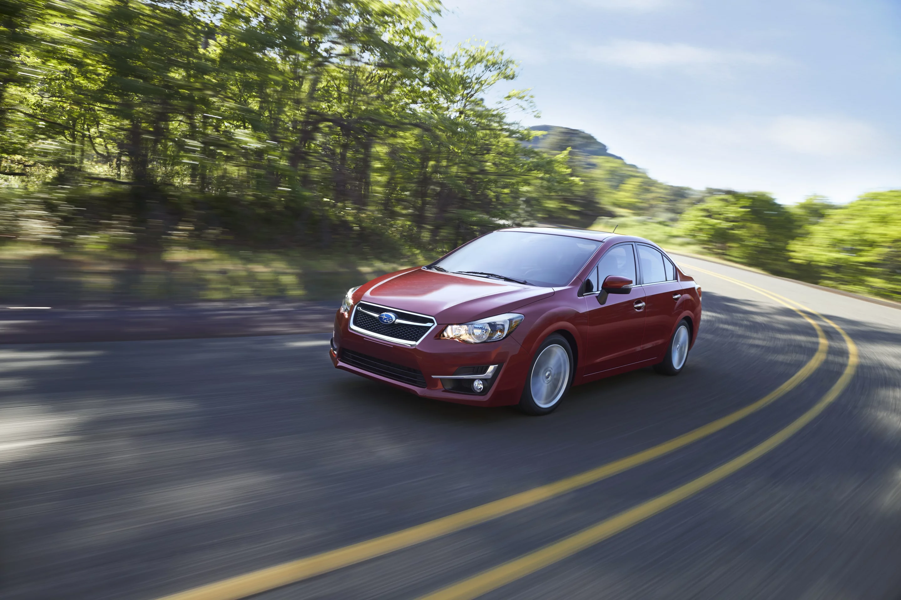 The 2015 Impreza's styling has been tweaked to bring it into line with the new Legacy and Outback
