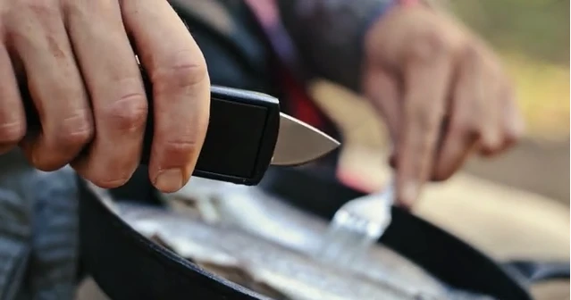 Both the Hunter and Explorer have a built-in bladed multi-tool