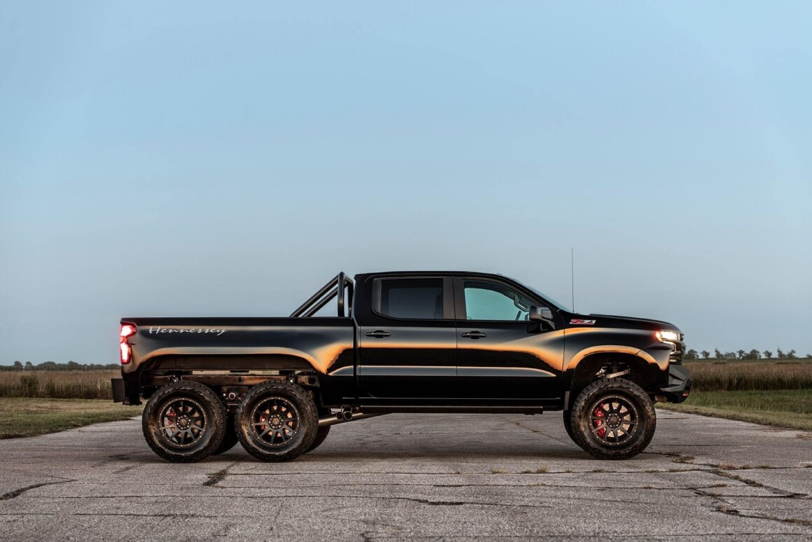 Hennessey S Six Wheel Drive 450 Bhp Off Road Goliath