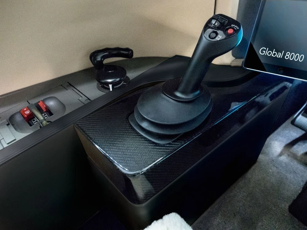 Flight deck side stick control