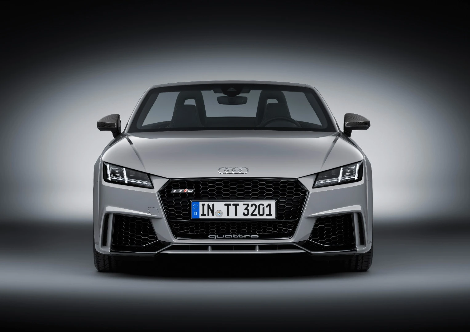 All of Audi's go-faster styling cues are all present