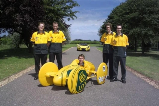 The Type 119 B (2003) and team