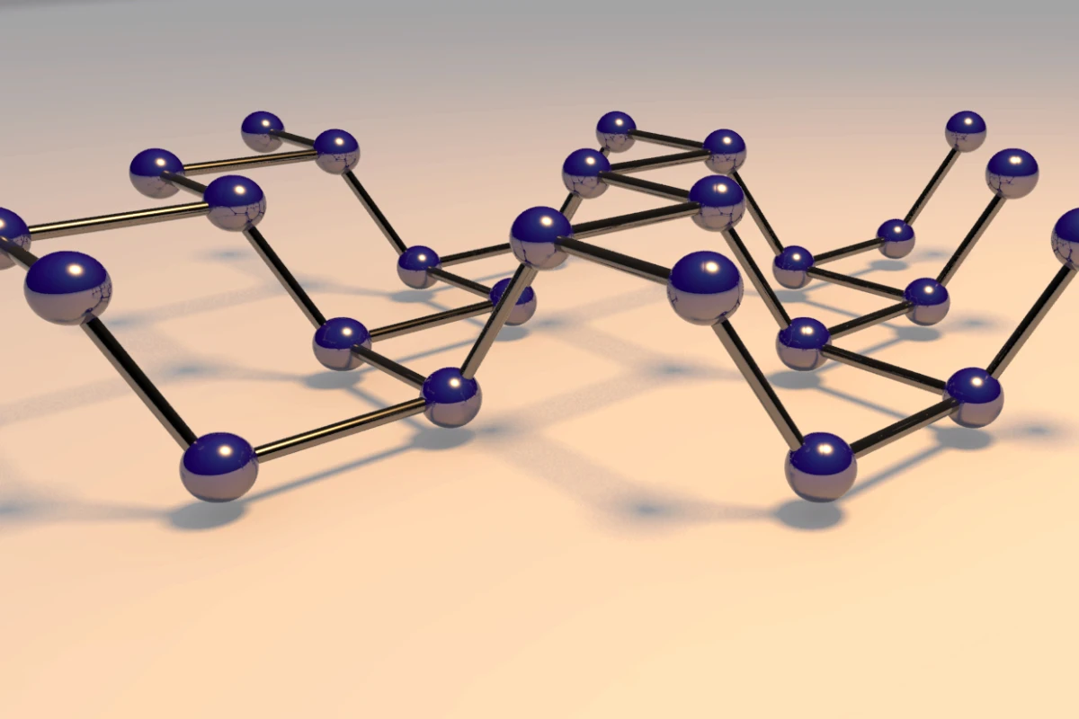 Crystal structure of black phosphorus - could this be the new silicon?