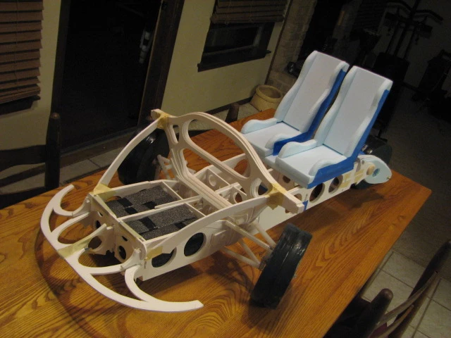 The necessary components for quarter-scale models will be produced using a combination of 3D printing and a desktop CNC machine