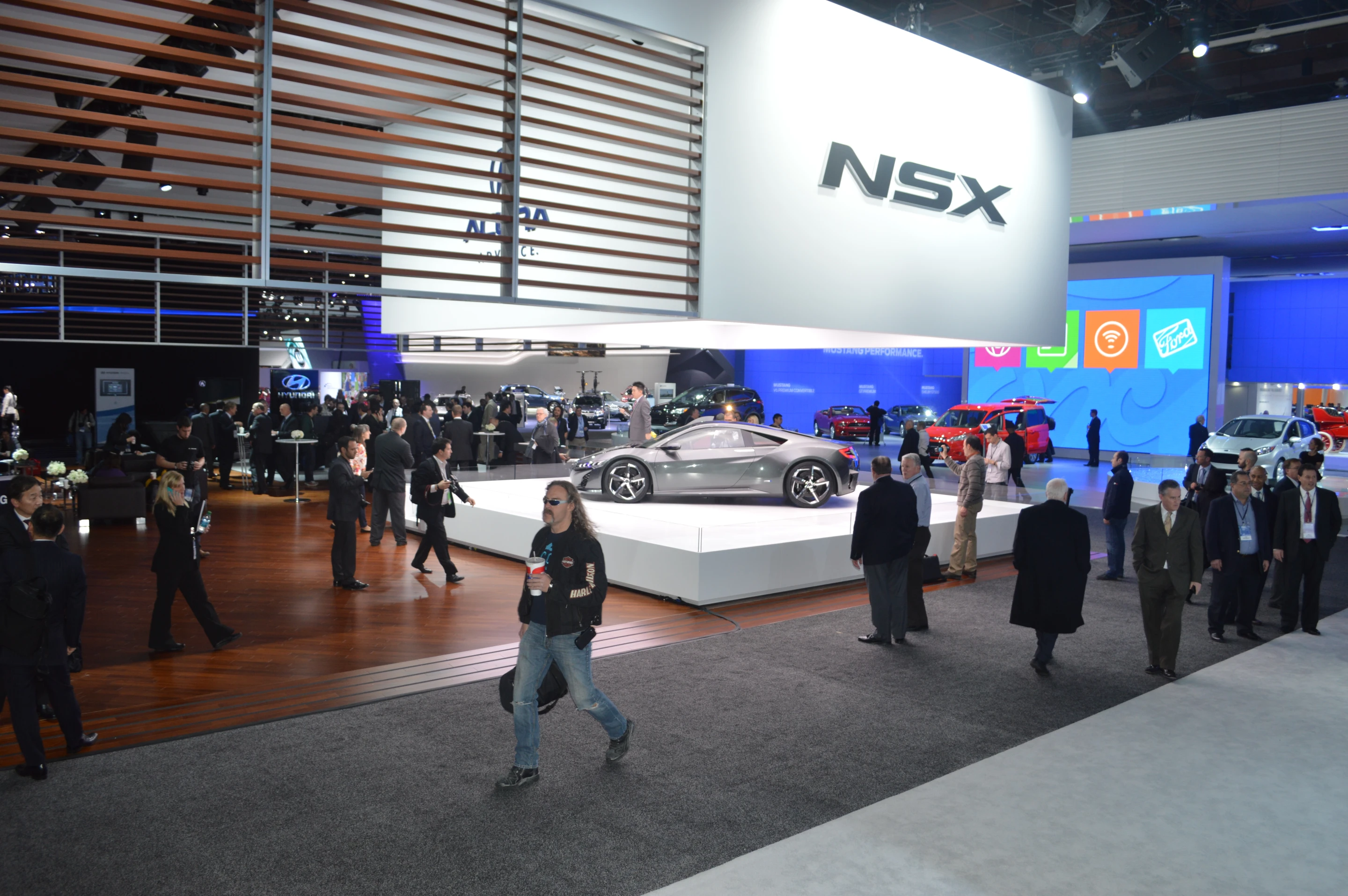 The Acura NSX Concept at NAIAS 2013