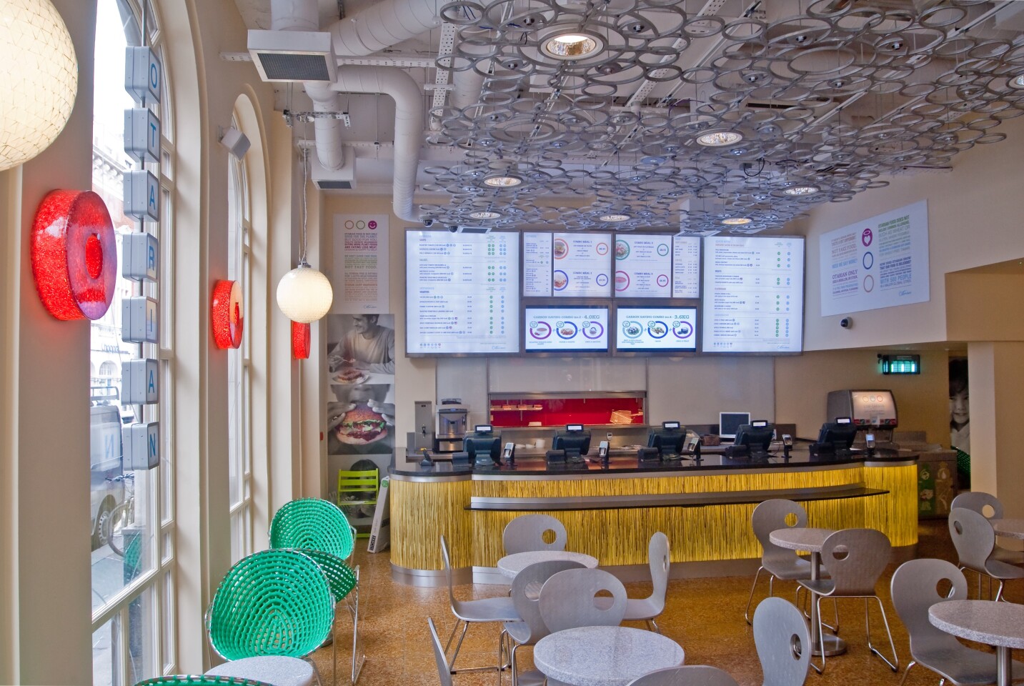 The interior of an Otarian restaurant