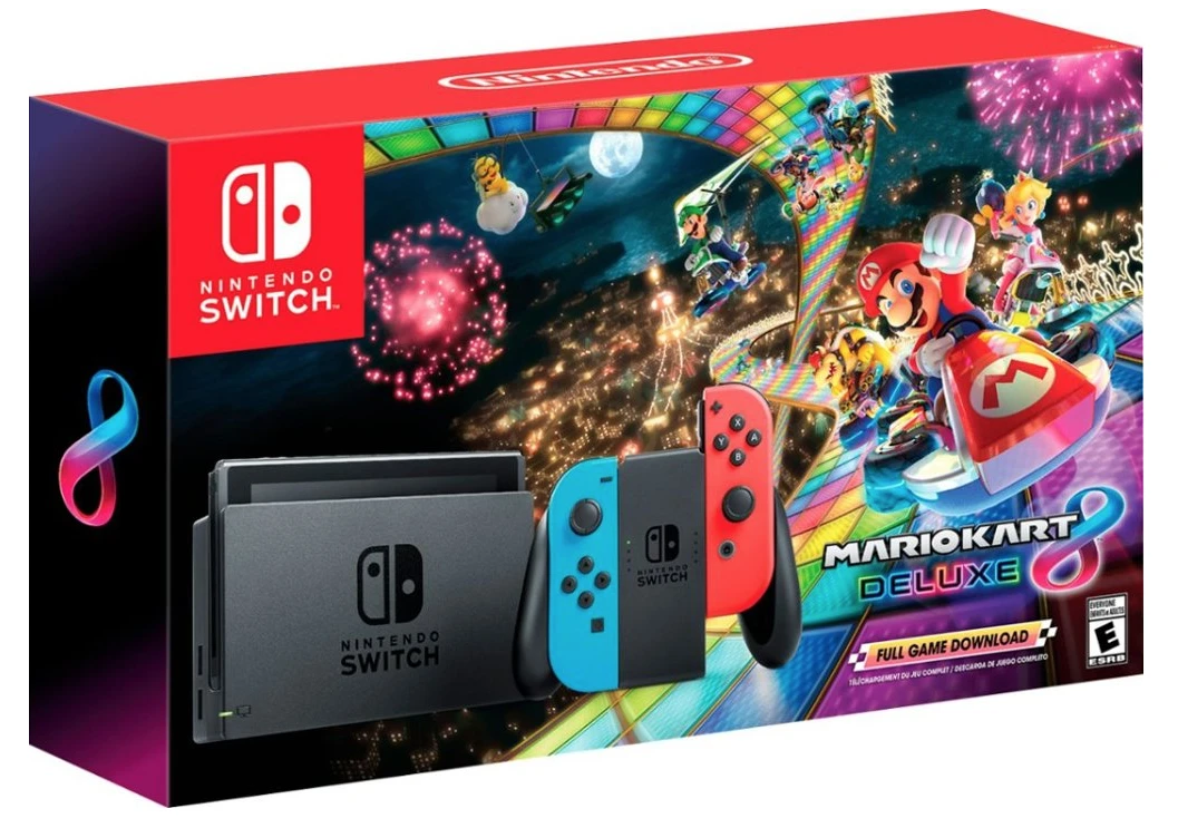 Nintendo's best Black Friday deal is a Switch console with a digital copy of Mario Kart 8 Deluxe for $299