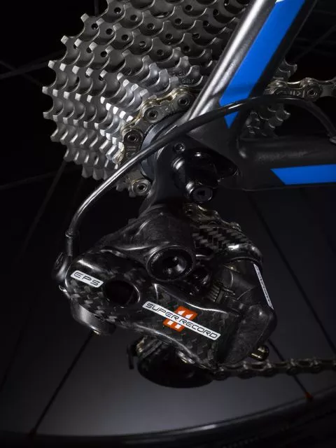 Campagnolo's Super Record EPS rear derailleur
