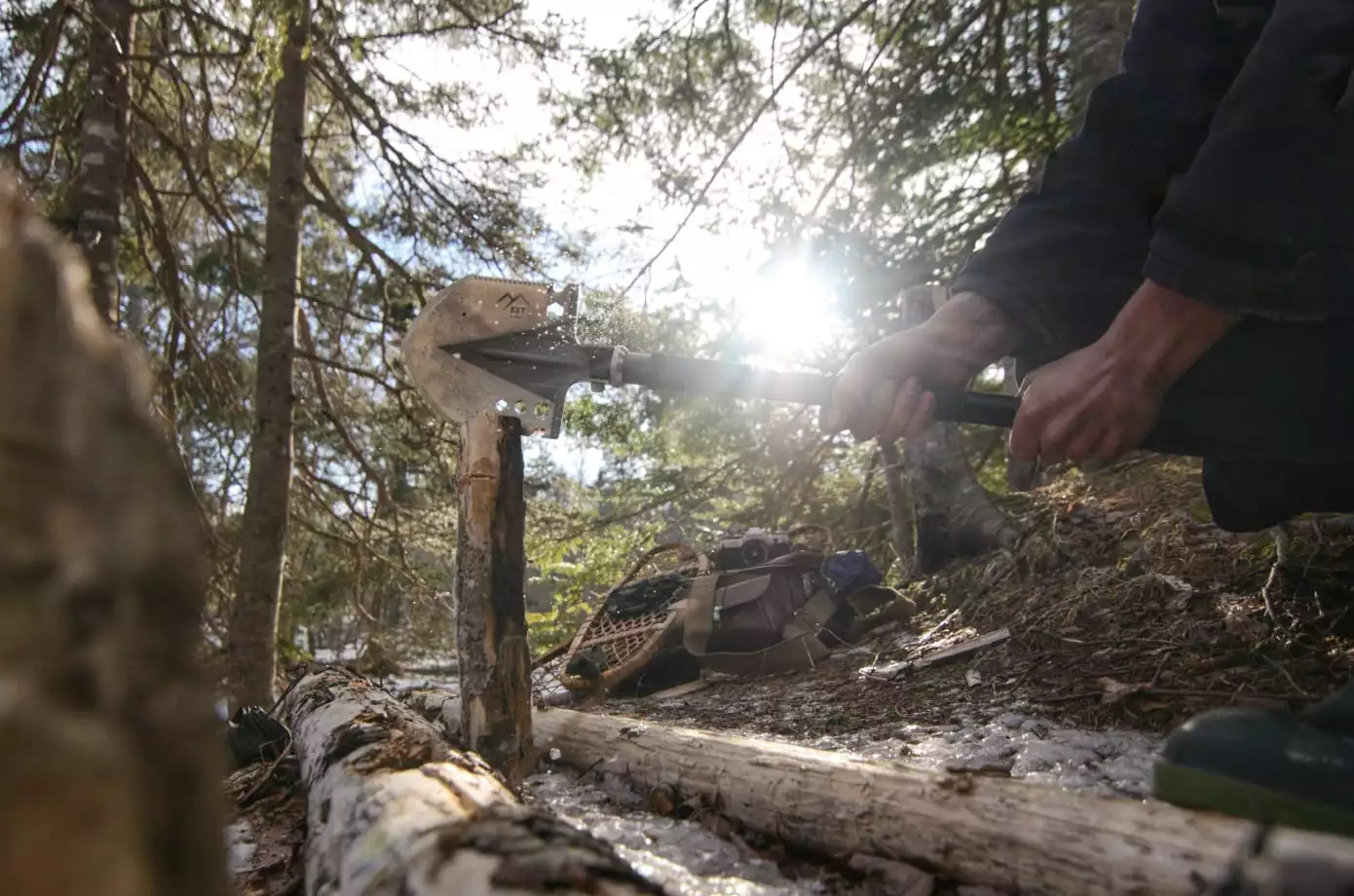 The EST Shovel in action