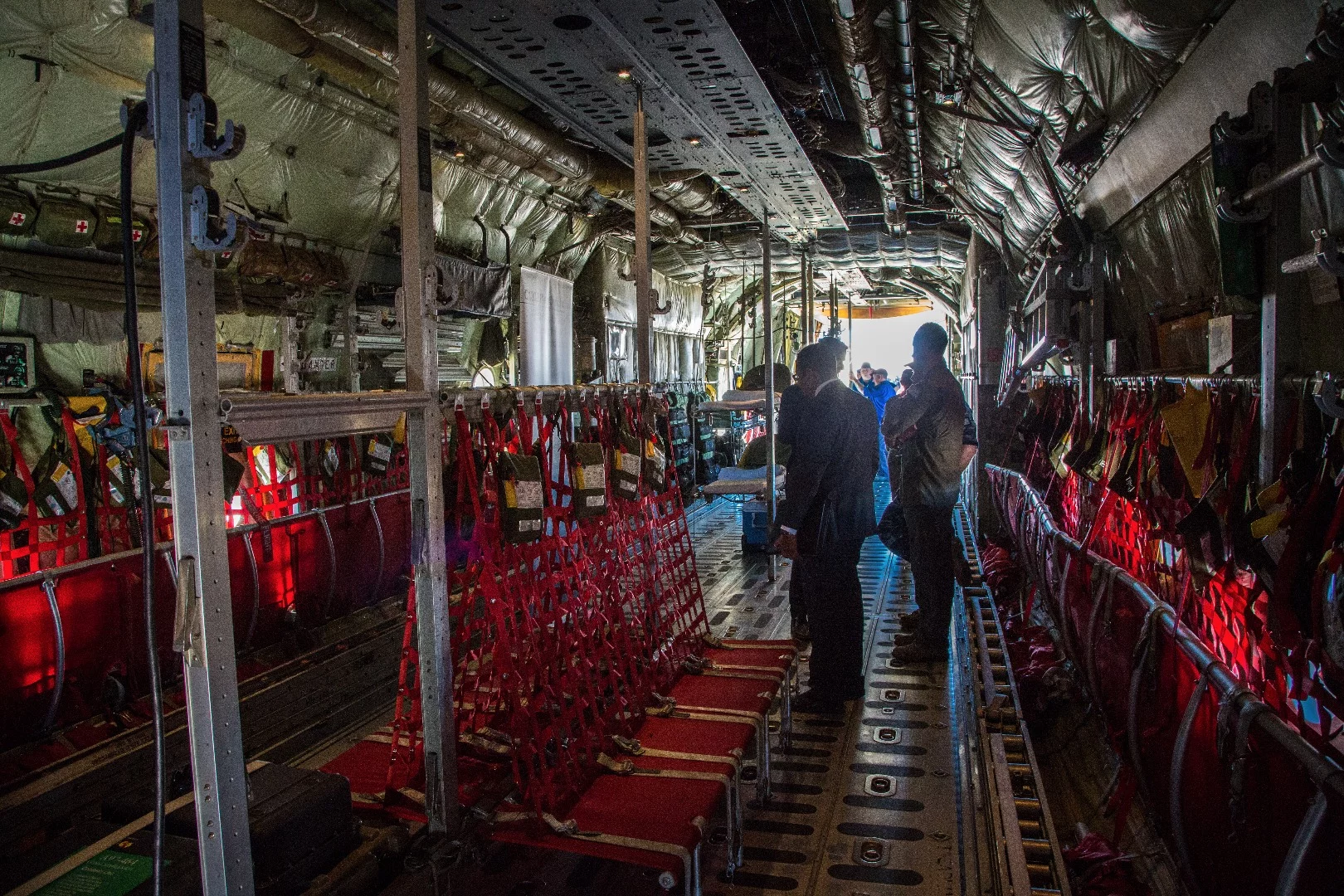 Inside the C-130J Hercules