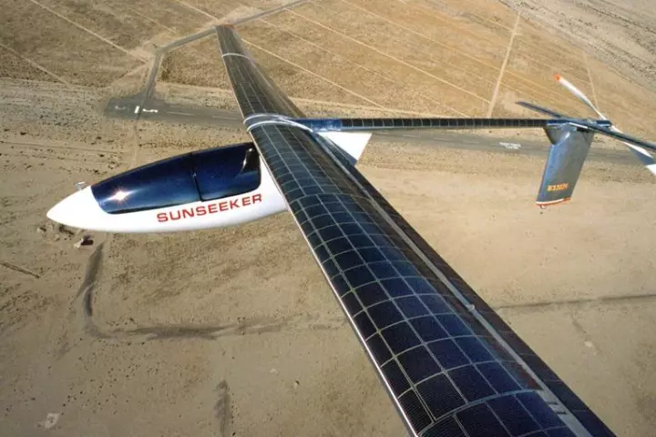 The Sunseeker uses an alternative energy source