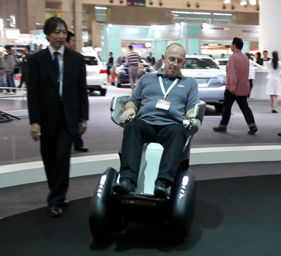 I cannot rate the Toyota iREAL too highly - it's a remarkable device that will seriously enhance the mobility of so many people