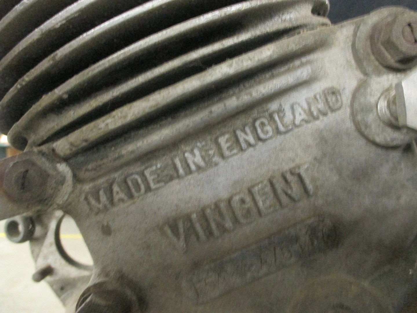 The remains of a Vincent Comet left all wondering where the rest was?