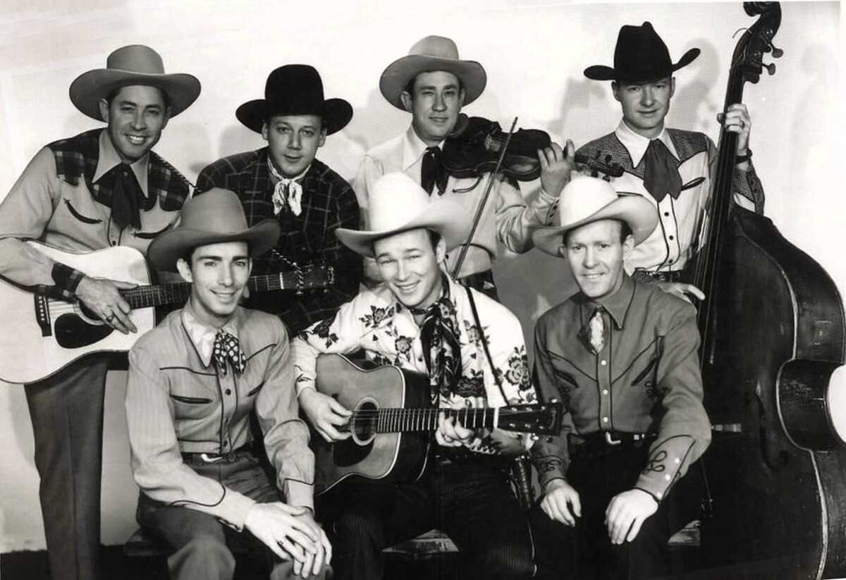 Rogers and the Sons of Pioneers used tight harmonies to help define the country and western genre.