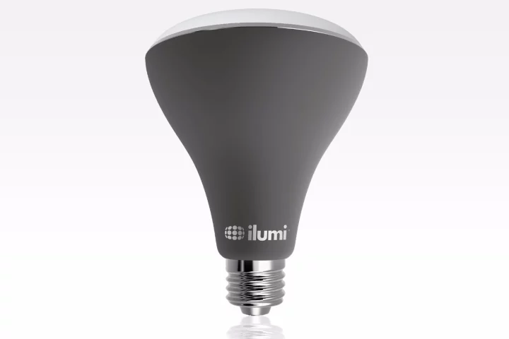 The new smart bulb, known as the BR30, can work together with the company's indoor lighting to provide a comprehensive solution