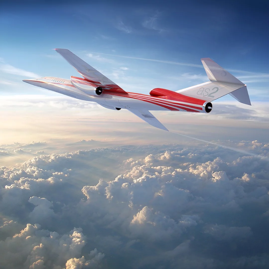 A side view of the AS2