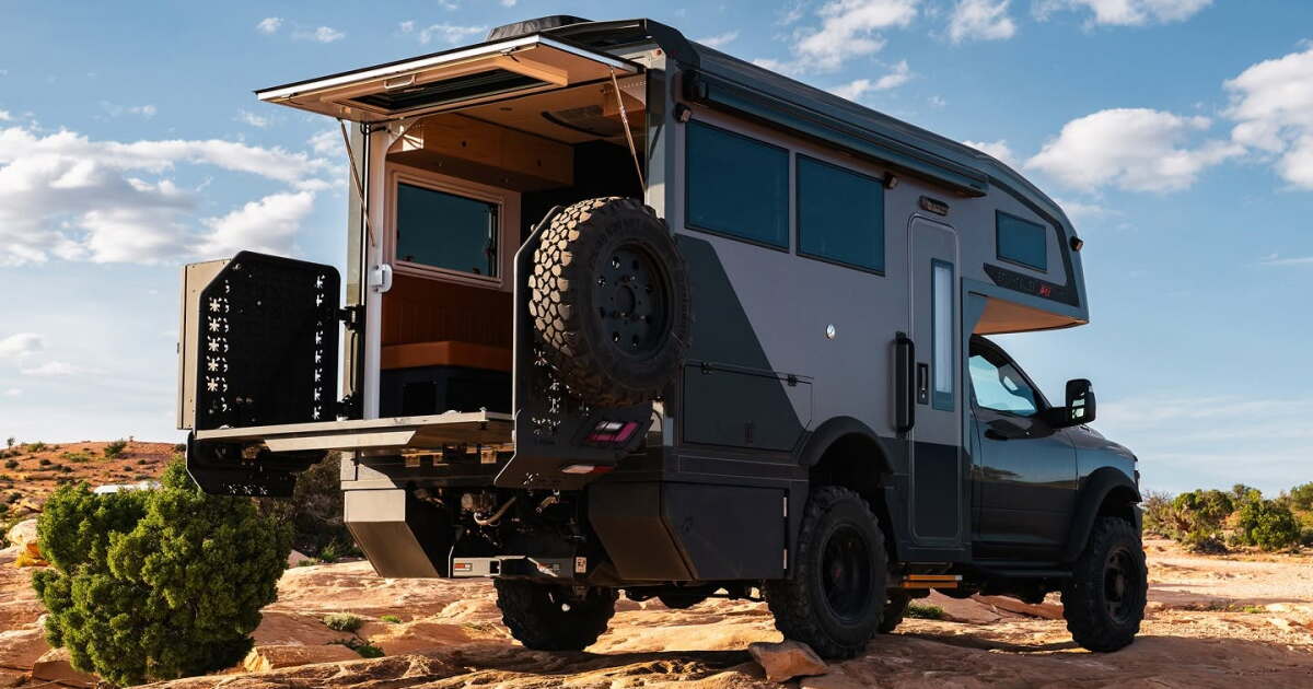 Storyteller rolls out rugged, airy GXV Wild 4x4 expedition camper