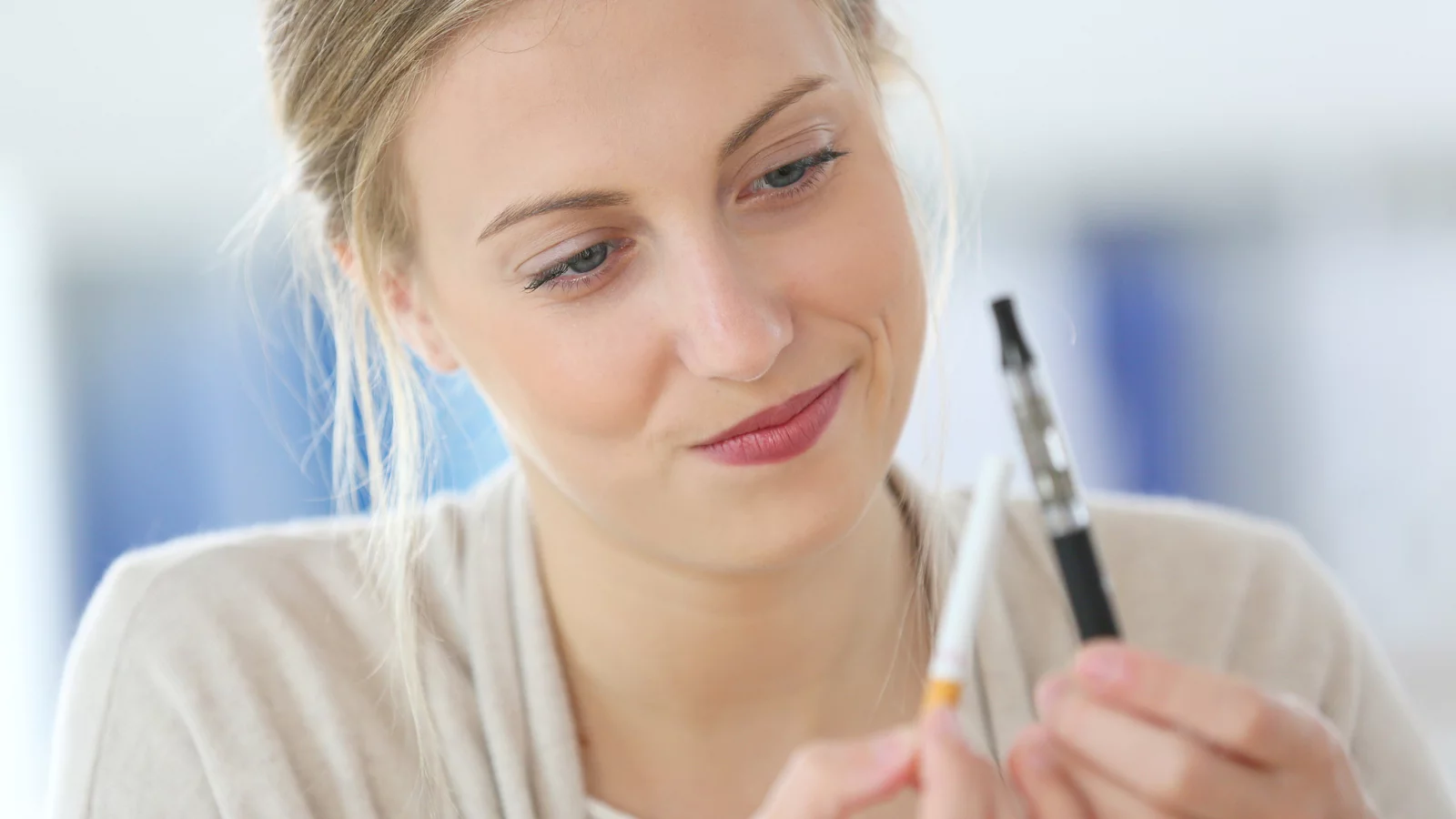 A new study indicates e-cigarettes may not be the "healthy" option many believe them to be (Photo: Shutterstock)