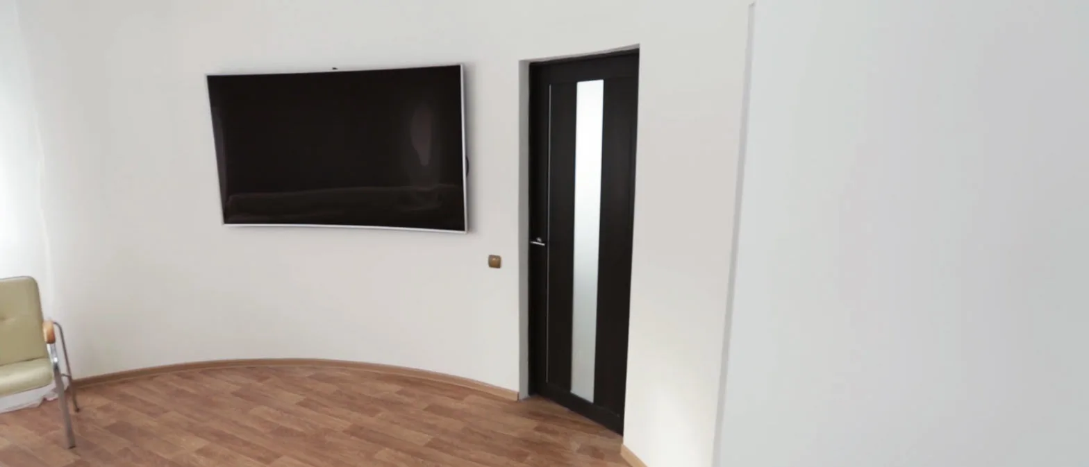 Inside the 3D-printed house