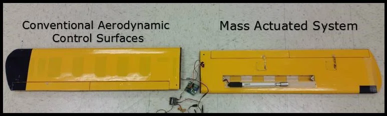 Vengate's system (right) as compared to that of a regular UAV