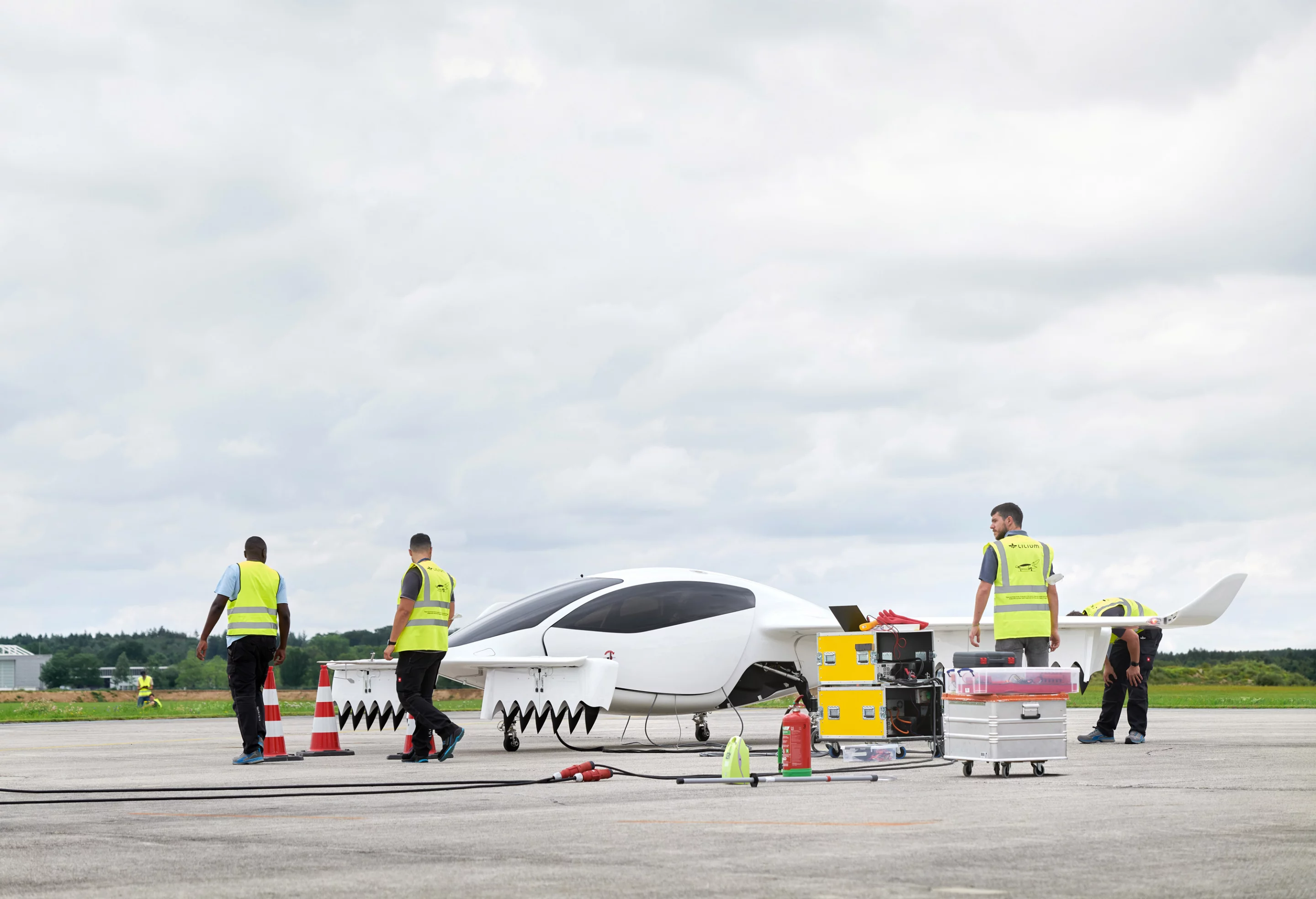 Lillium's 5th-generation eVTOL demonstrator