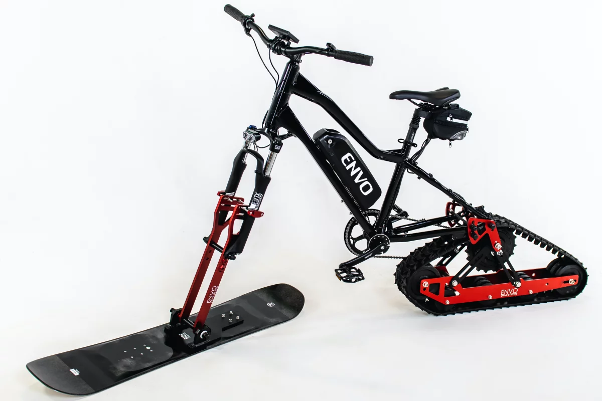 The kit is claimed to work with most existing mountain bikes