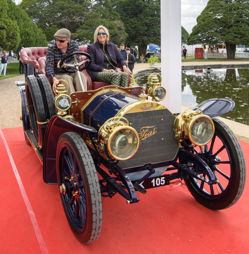 The winner of the “Pre-1915” category at this year’s 2020 Concours of Elegance was this 1904 Fiat Type 24/32