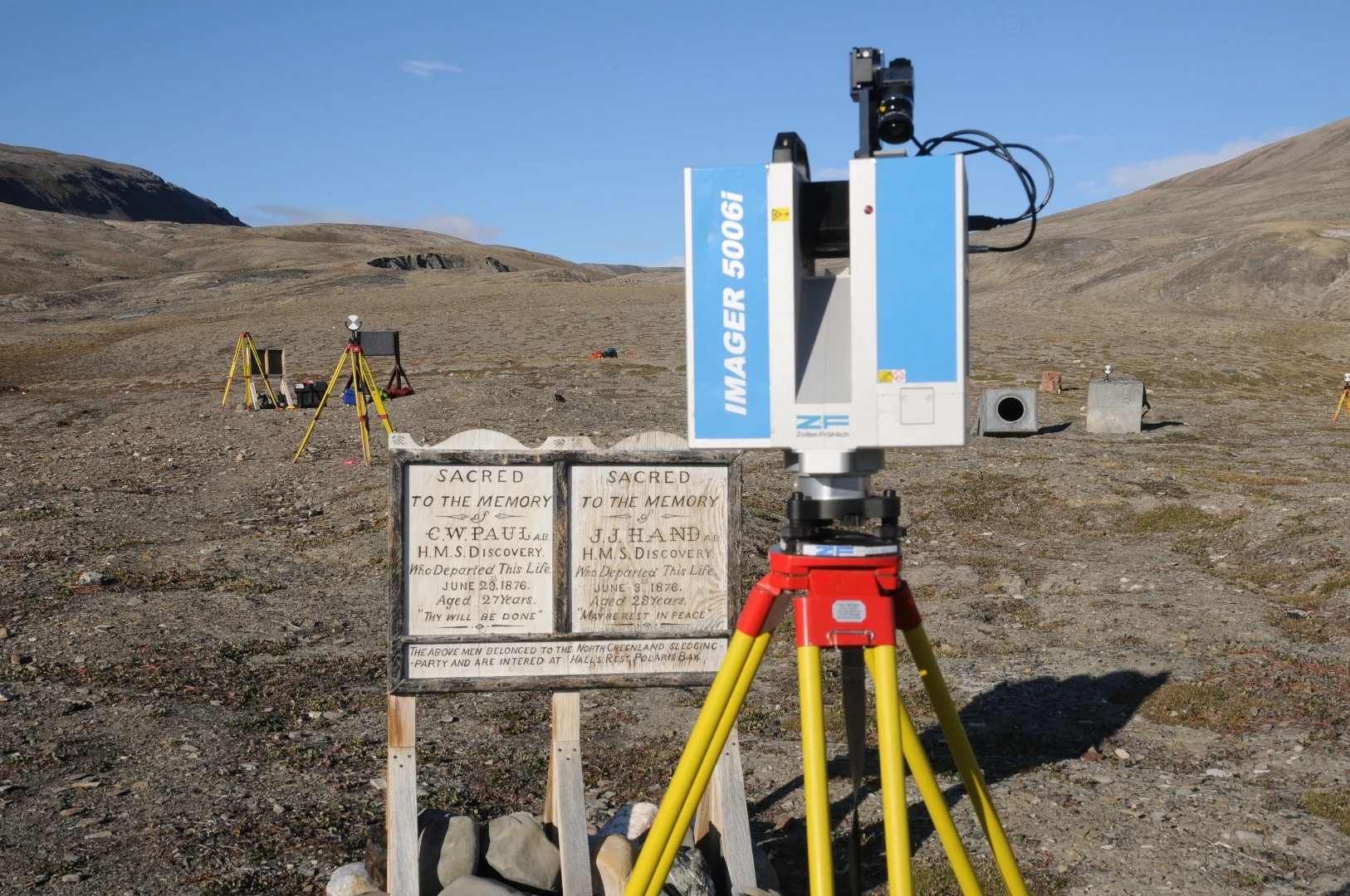 The scanner used by Dawson in 2010