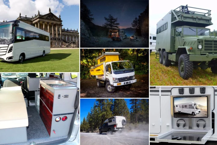 Motorhomes and camper gear of 2016
