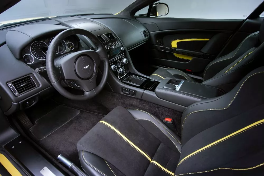 Vantage S features all new interior finishes on the seats, doors and controls