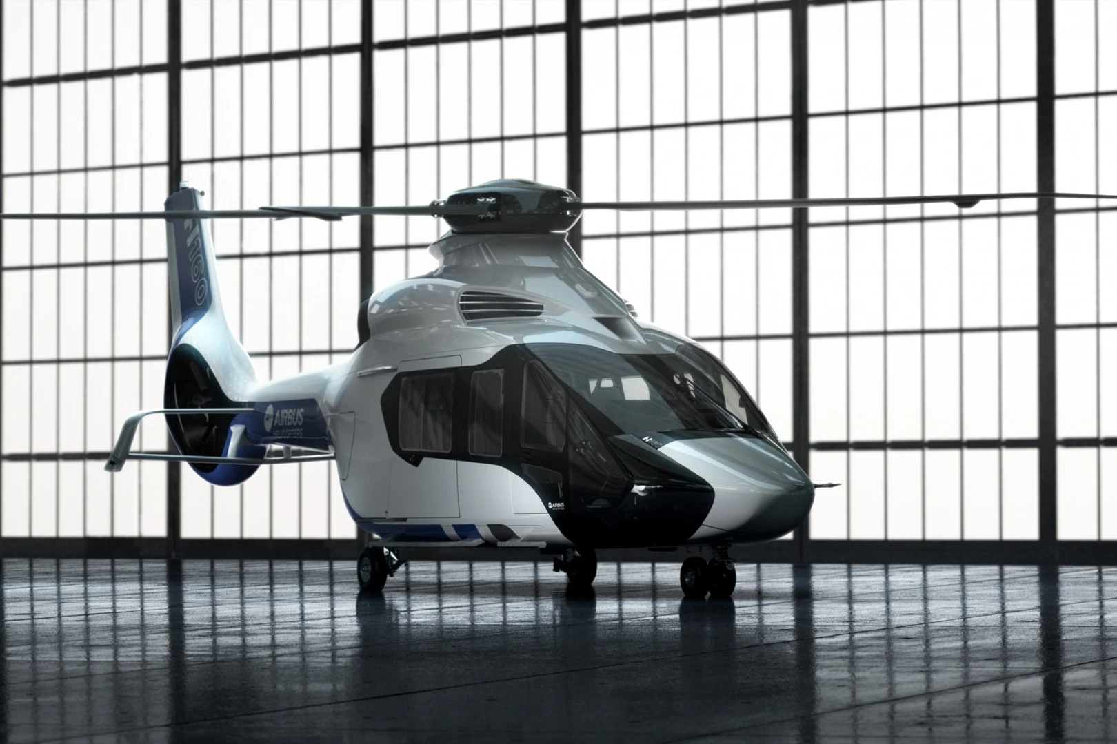 The new Airbus H160 medium-lift helicopter
