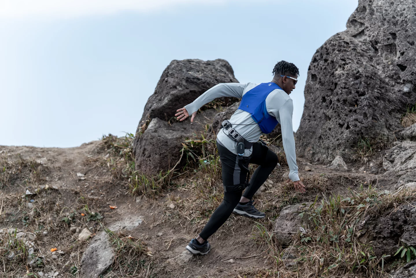 The X1 can help you climb and scramble with more ease